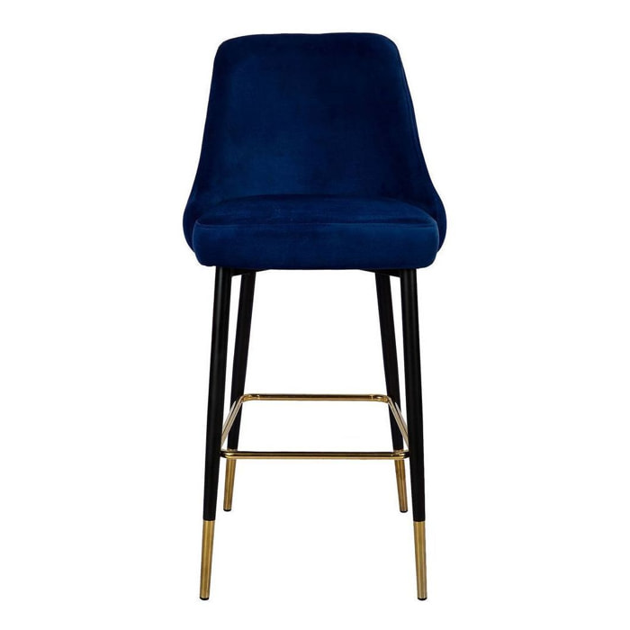 Chaise de bar Moonlight 100  bleu  Veepee