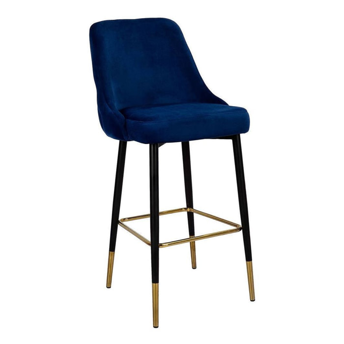 Chaise de bar Moonlight 100  bleu  Veepee