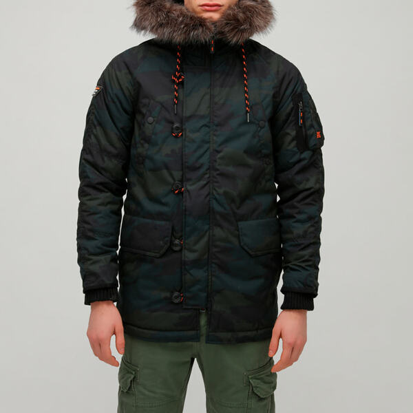 Superdry sdx clearance parka camo