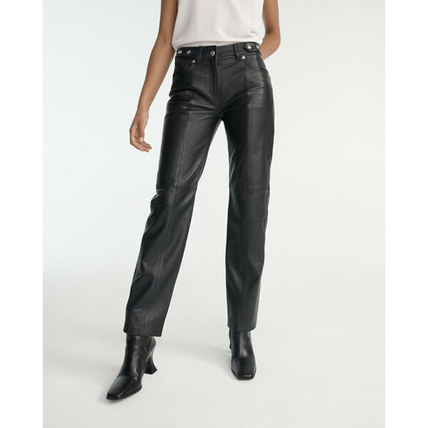 Pantalon cuir 2025 the kooples